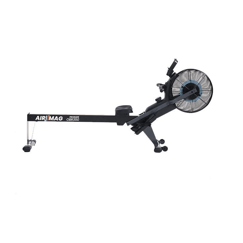 Orbit OBR350 Rowing Machine for Home Gym - Quiet Magnetic Rower with LCD Monitor & 8 Resistance Levels - Perfect for Full Body Workout, Cardio Training & Weight Loss