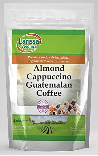 Premium Guatemalan Almond Cappuccino Flavored Coffee Beans - Gourmet, Natural Flavor, Whole Bean (8 oz) - Perfect for Home Brewing, Gifts & Coffee Lovers