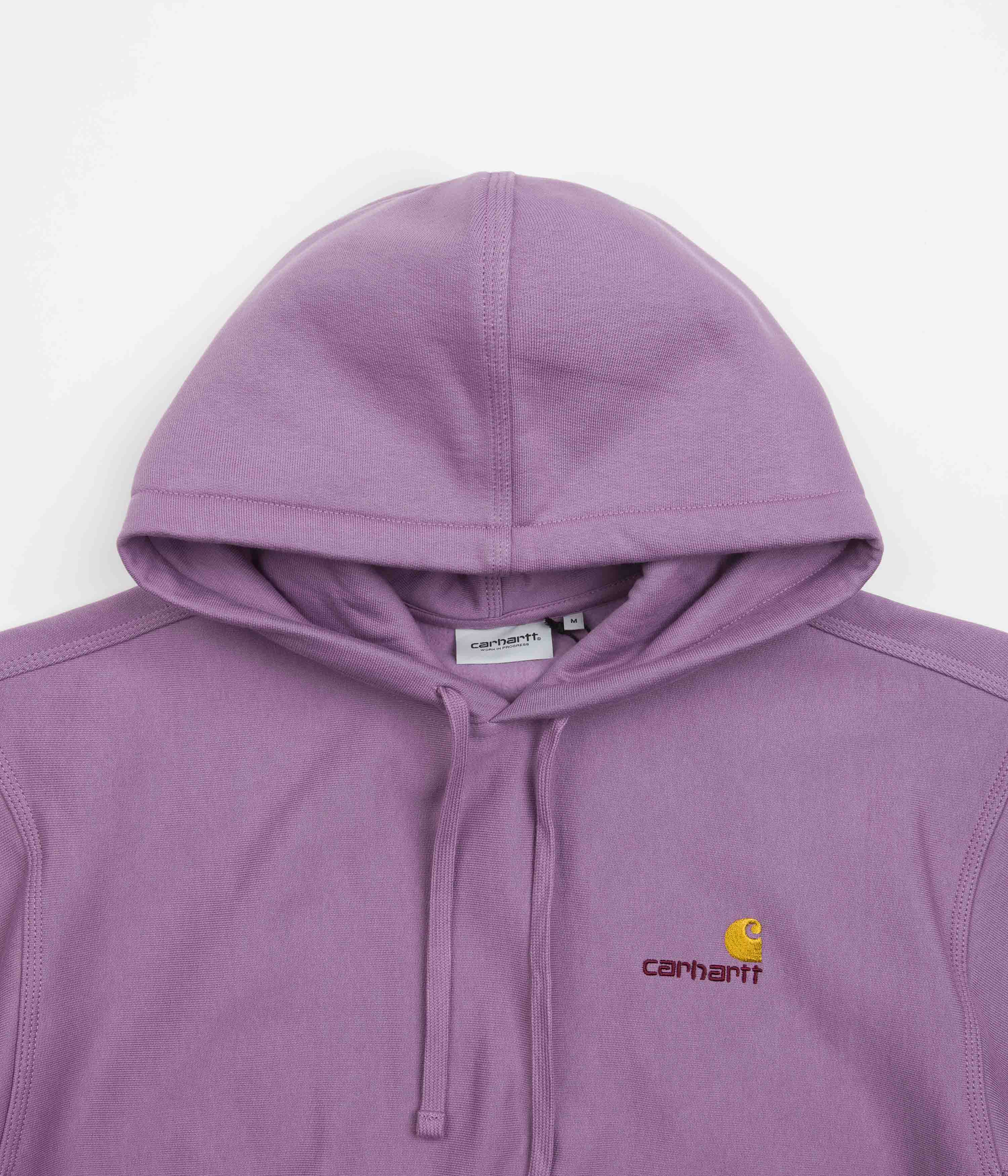 Carhartt American Script Hoodie - Men's & Women's Pullover Sweatshirt | Vintage Style Fleece Hooded Sweater for Casual Wear & Outdoor Activities