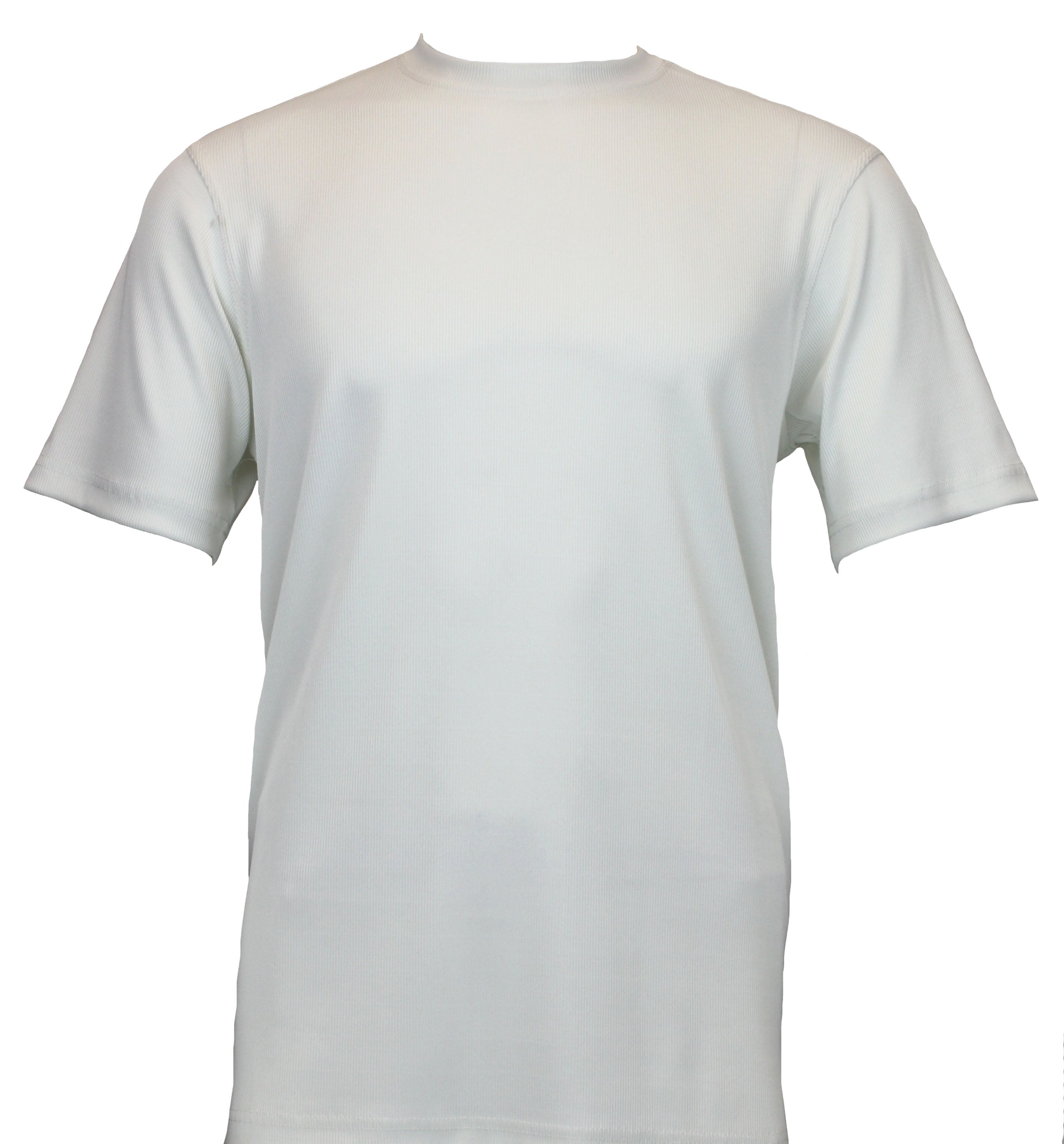 Bassiri Short Sleeve Mock Neck Ivory T-Shirt for Men - Casual Summer Tee for Streetwear, Work & Everyday Outfits