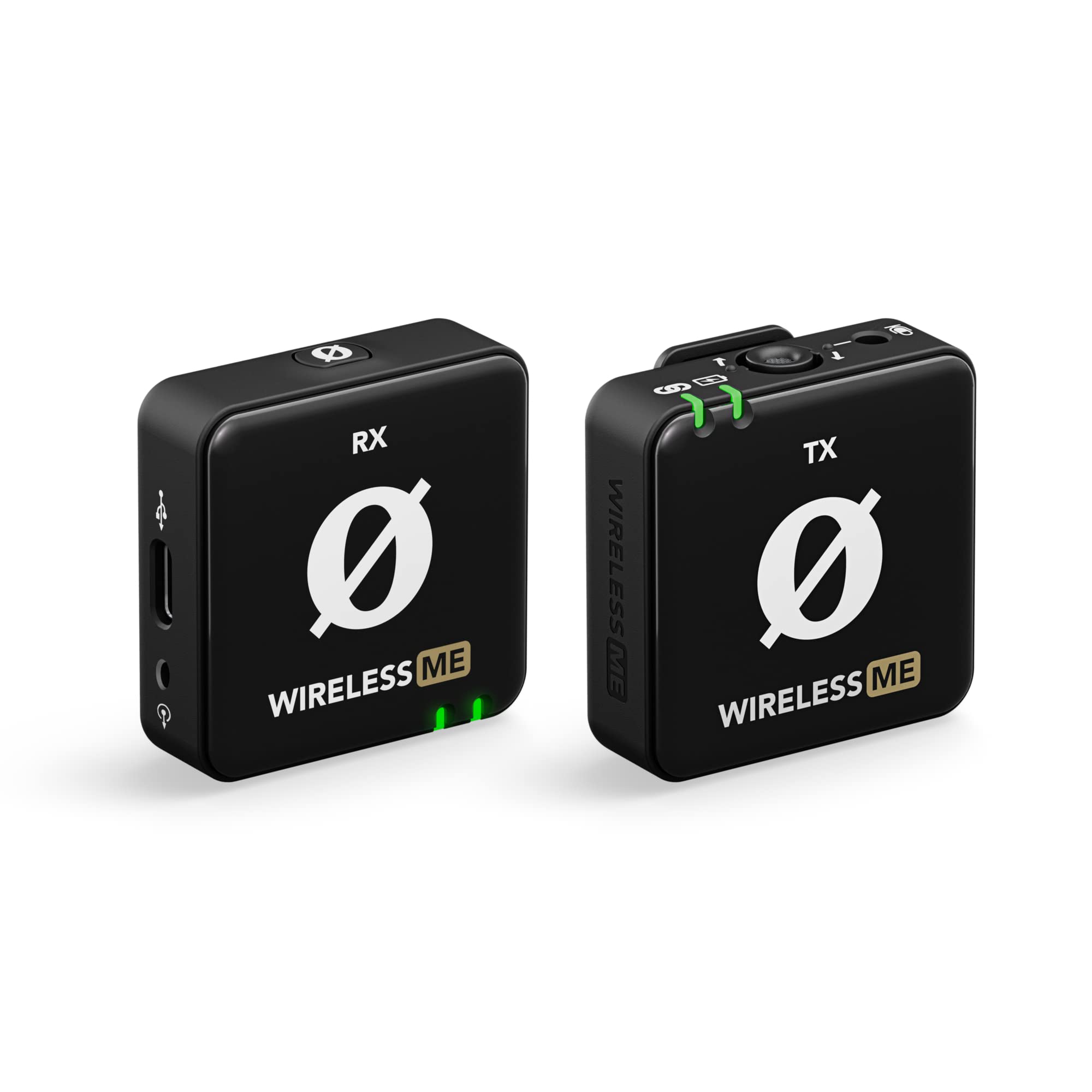 RØDE Wireless ME Ultra-Compact Wireless Microphone System with Built-In Mics, GainAssist Tech & 100m Range - Perfect for Filmmaking, Interviews, YouTube Videos, Podcasting & Live Streaming