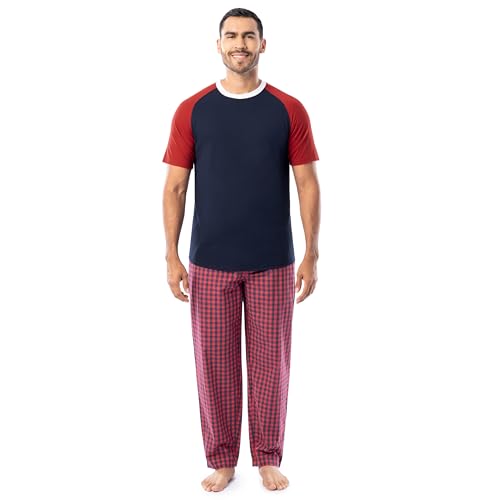 Navy/Red Plaid