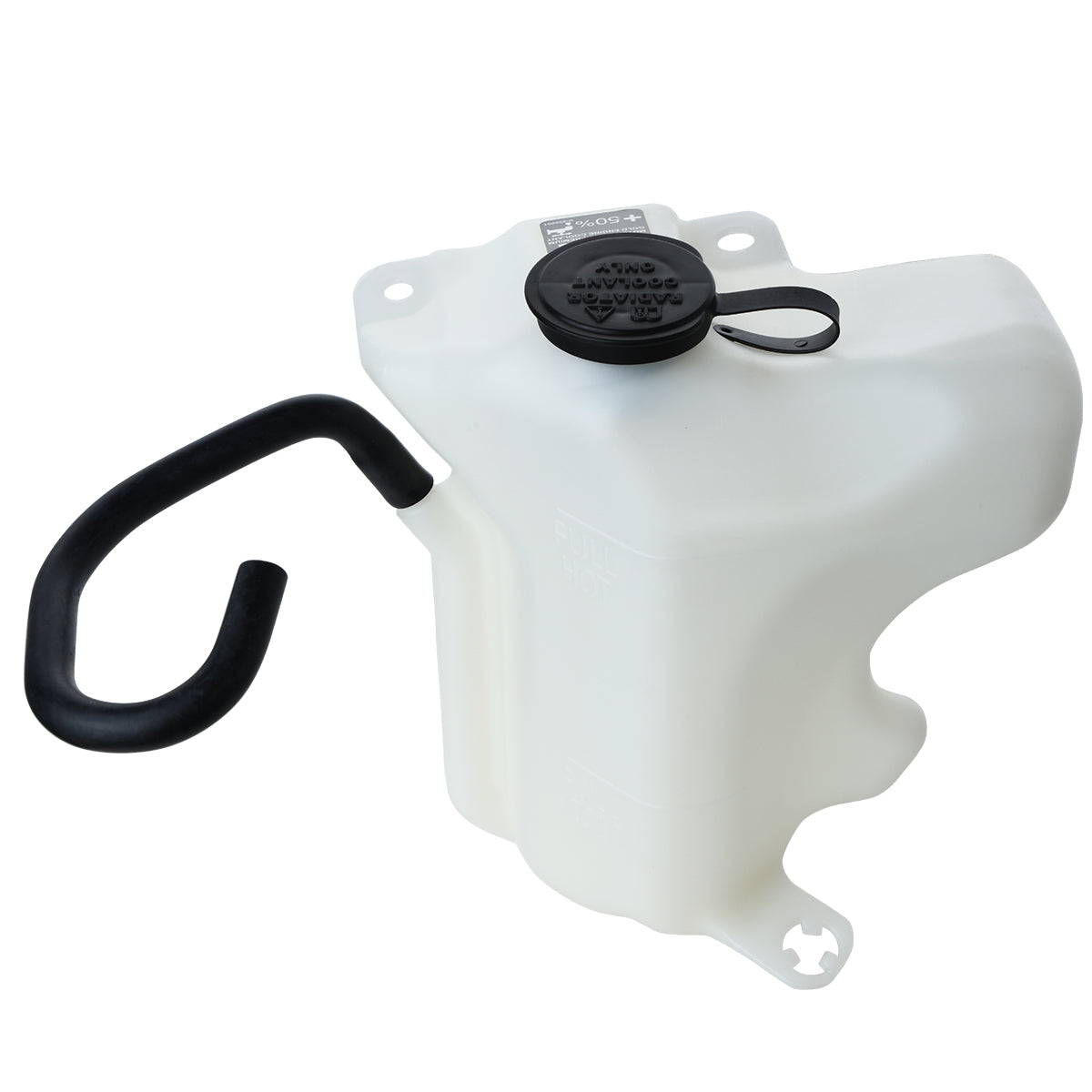 08-11 Ford Focus Coolant Reservoir Tank Replacement - OEM Fit Plastic Coolant Overflow Bottle - Perfect for Engine Cooling System Maintenance & Repair