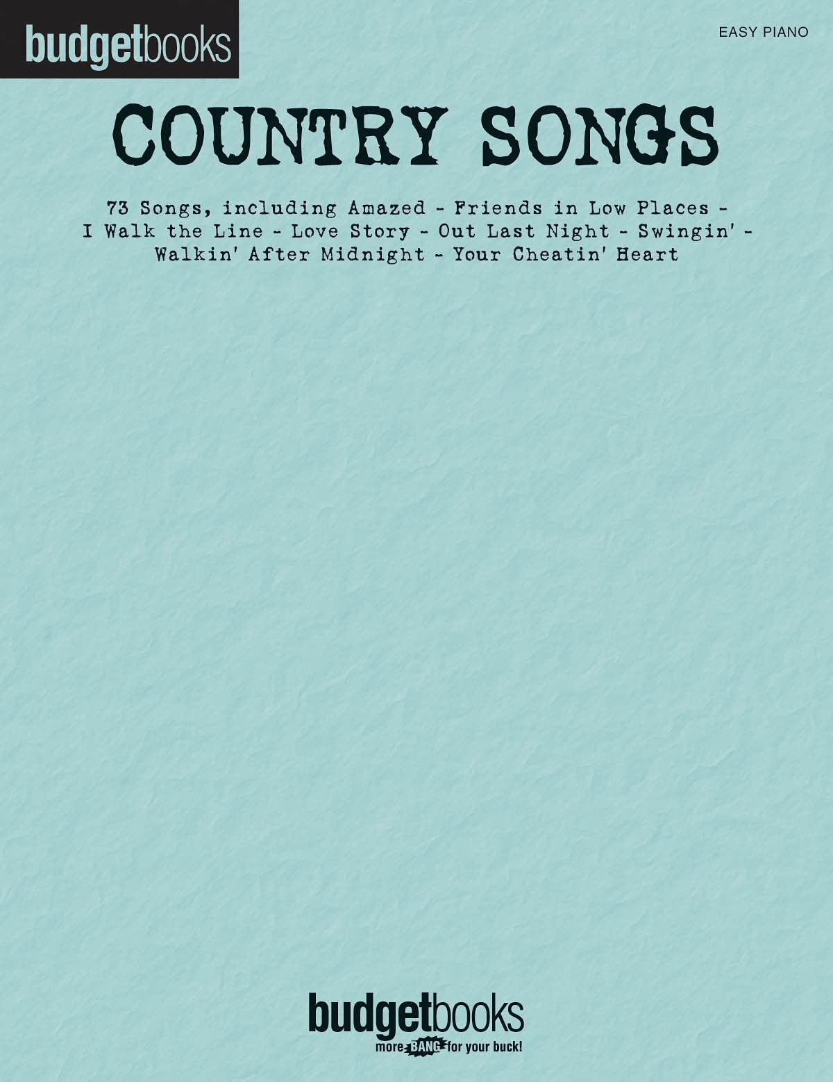 Best Country Music Songbooks - Affordable & Budget-Friendly for Guitar, Piano & Singing - Perfect for Music Lovers, Beginners & Performers