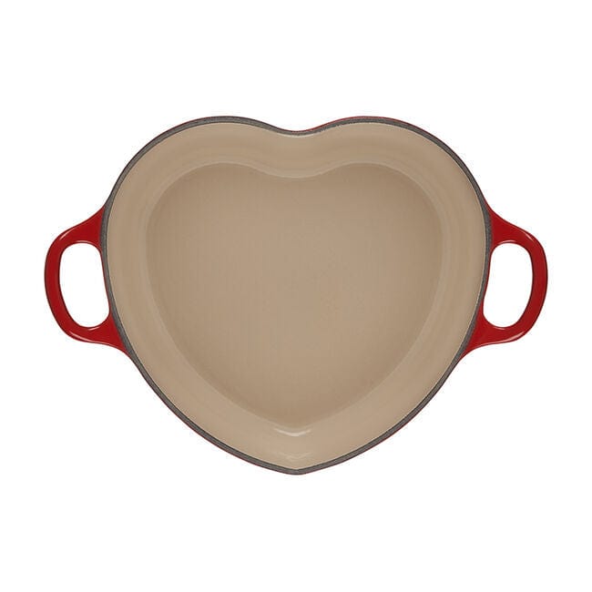 Le Creuset 2-Quart Heart Cocotte Dutch Oven - Enameled Cast Iron Pot for Baking, Roasting & Serving - Perfect for Valentine's Day Gifts & Romantic Dinners