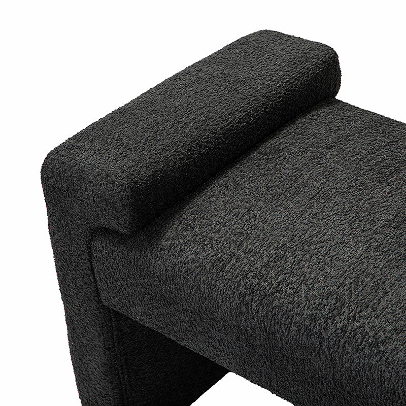 Vittoriano Upholstered Bed Foot Bench - Stylish Storage Ottoman for Bedroom, Living Room & Entryway - Perfect for Extra Seating, Shoe Storage & Home Decor