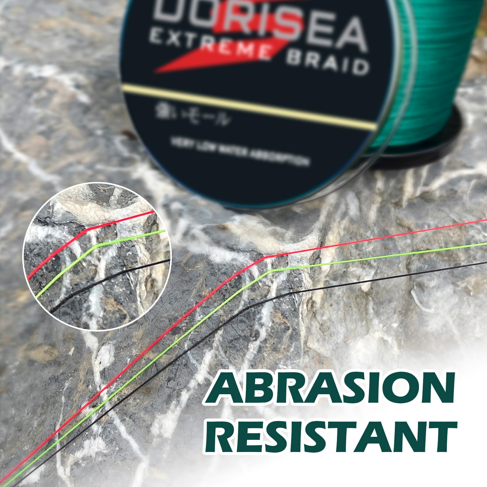 Extreme Braid 100% PE Grey Braided Fishing Line 109-2187 Yards 6-550LB Test - Super Strong Abrasion Resistant Fishing Wire for Saltwater & Freshwater - Perfect for Deep Sea, Bass, and Tournament Fishing