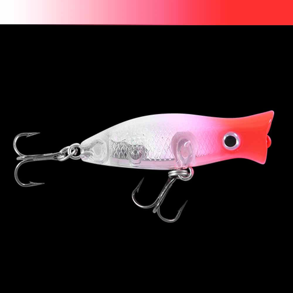 Halco Roosta Popper 45 - Premium Fishing Lure for Saltwater & Freshwater - Topwater Popper for Bass, Snapper, and Barramundi - Perfect for Casting and Trolling in Lakes, Rivers, and Coastal Waters