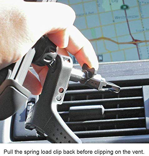 Universal Car Air Vent Phone Mount Holder - Compatible with Motorola Moto X4, Z2 Force, Z2 Play, G4, G4 Plus, Z Droid Series - Perfect for Hands-Free Navigation & Safe Driving