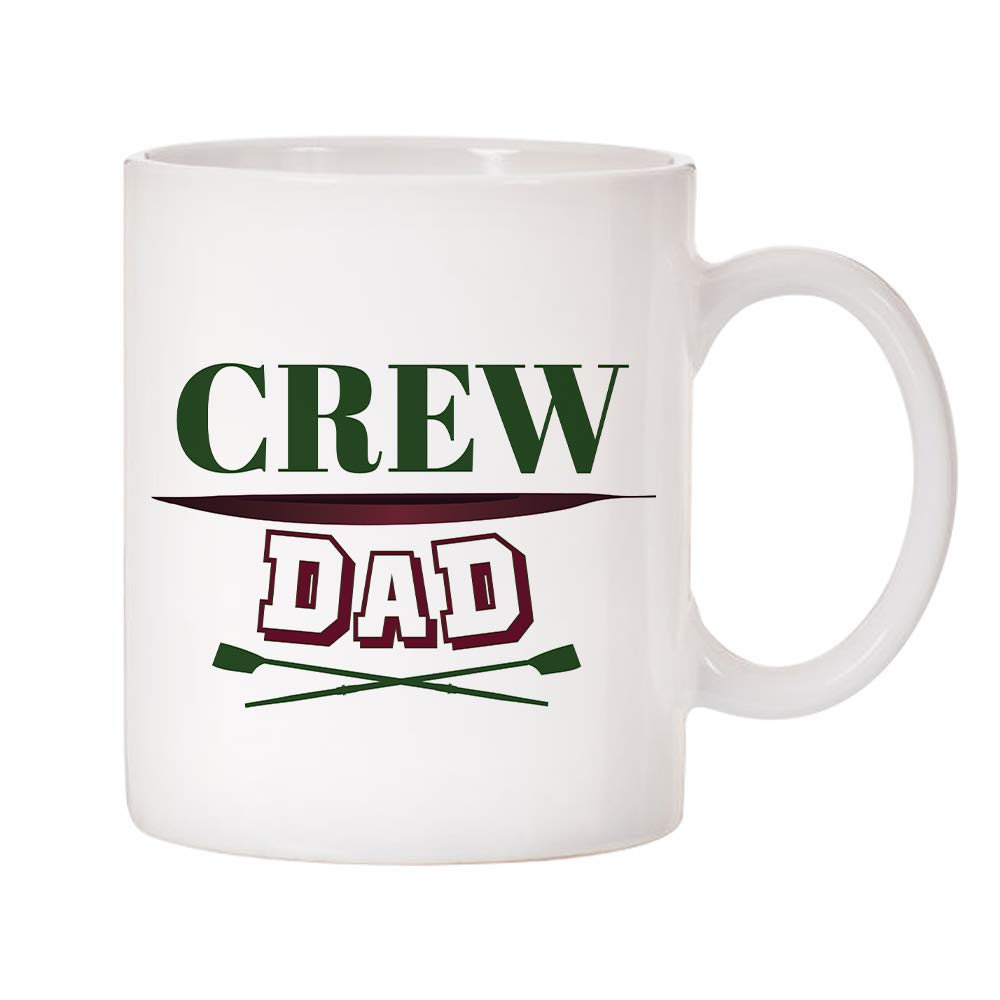 Sports Family 11oz Ceramic Coffee Mugs - Perfect for Crew & Dad - Ideal for Home, Office & Gifts