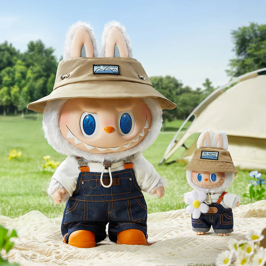 POP MART The Monsters LABUBU Fall in Wild 40cm Vinyl Plush Doll - Cute Collectible Toy for Home Decor, Gift for Anime Fans & Kawaii Lovers