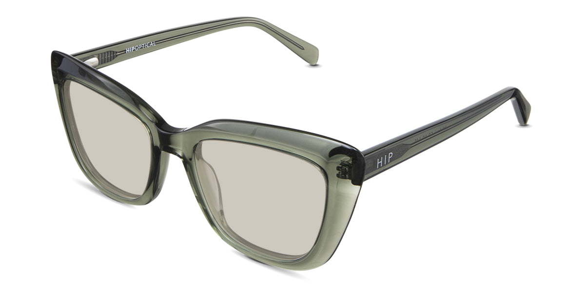 LESA Women's Prescription Tinted Glasses - Stylish & UV Protection for Reading, Driving & Outdoor Activities