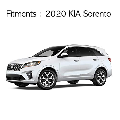 Acrylic Hood Deflector & Bonnet Guard Protector for 2020 KIA Sorento - Wind & Debris Protection for Highway Driving & Off-Road Adventures