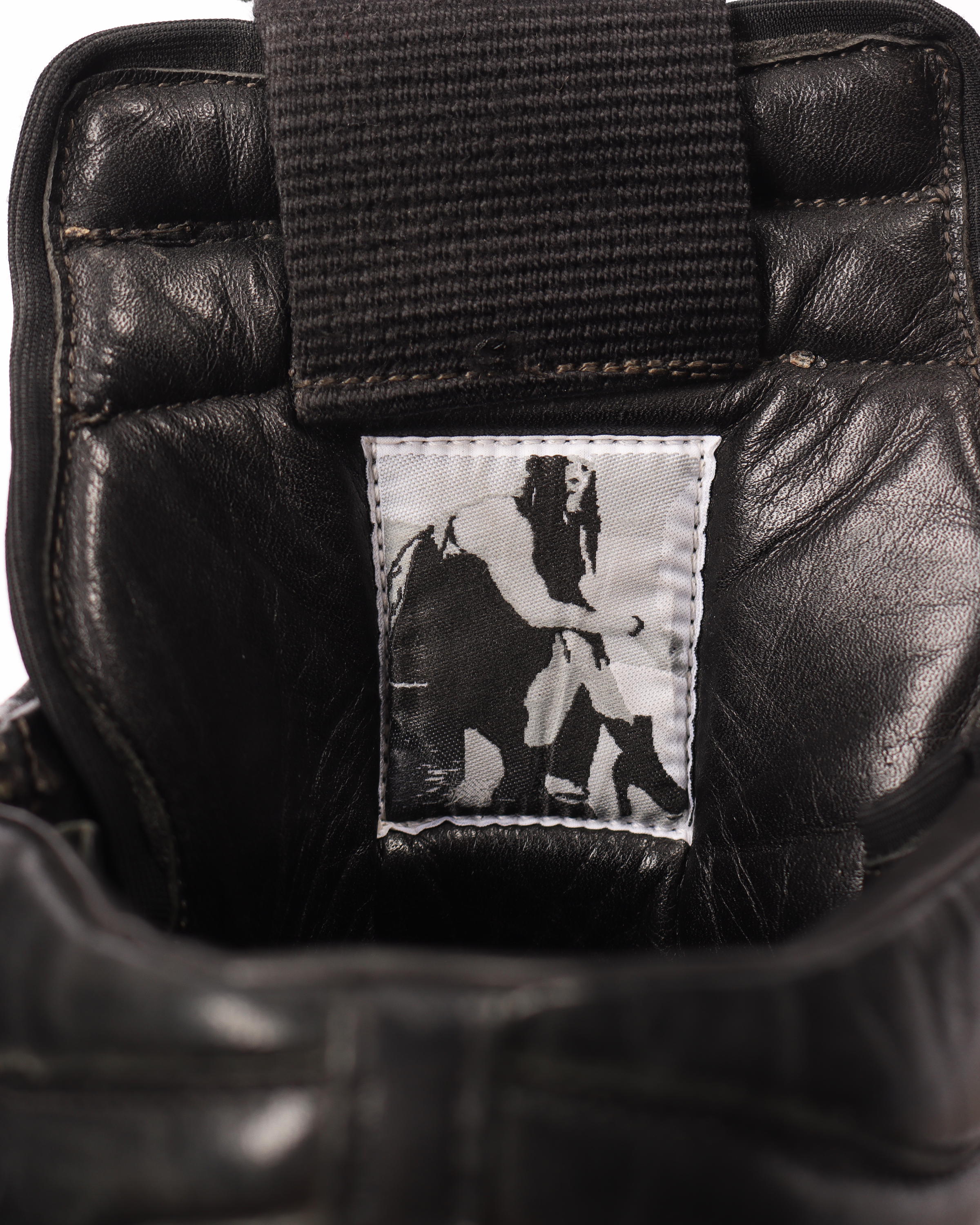 Rick Owens OG Black Dunk High-Top Sneakers - Men's Luxury Streetwear Shoes for Fashion & Casual Wear