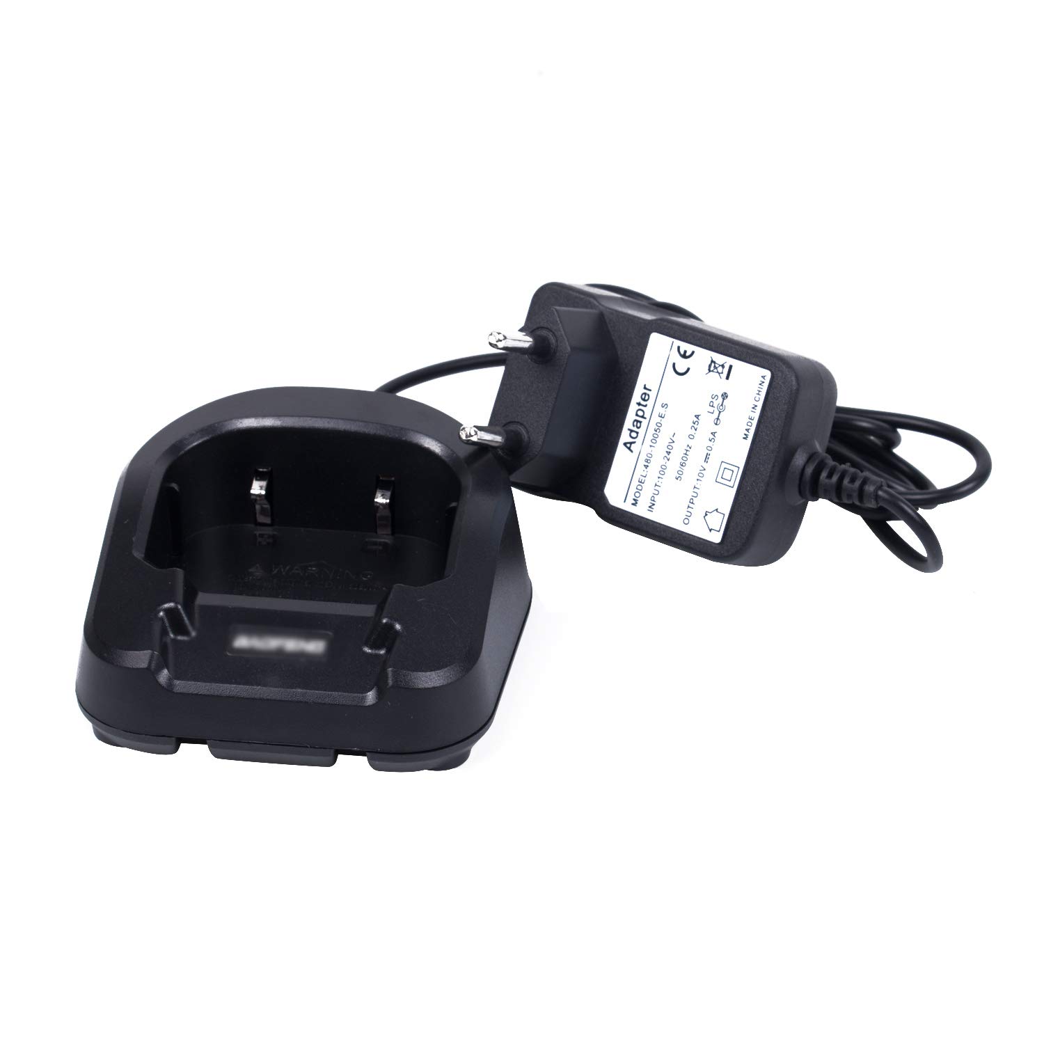 Mengshen Baofeng Dual USB Charger & Adapter for Two Way Radio UV-82/UV-82L/UV-8D/UV-82HP/UV-82HX Walkie Talkie - Fast Charging Station for Baofeng UV-82_C5 & Compatible Models (Ideal for Outdoor Adventures, Security Work & Emergency Communication)