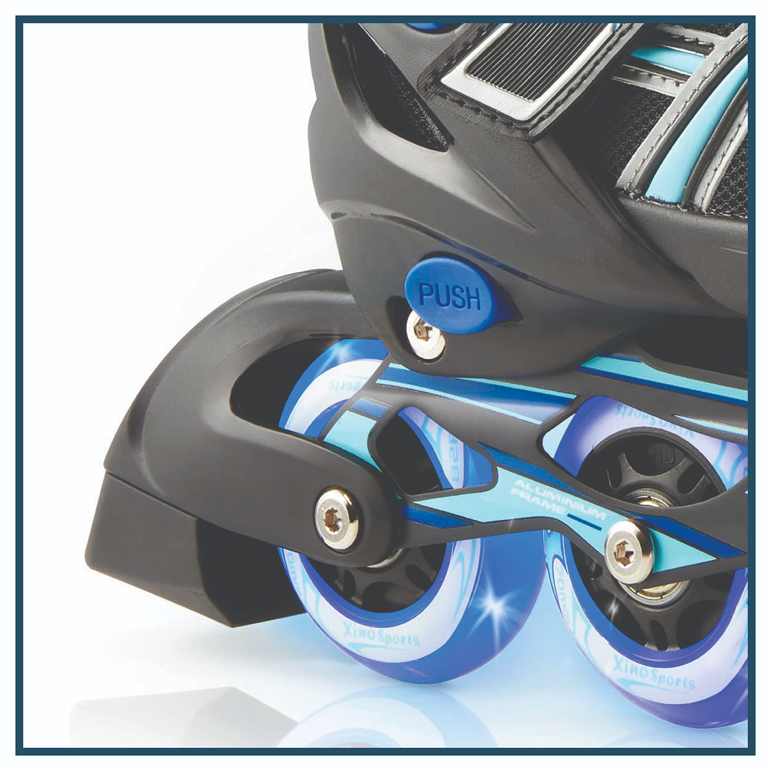 Xino Sports Inline Skates Replacement Brake - 1 Piece - Compatible with Xino Sports Skates Only - Non-Universal Brake - Perfect for Stopping & Safety During Skating, Rollerblading & Outdoor Sports