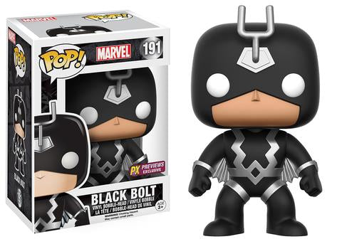 Black Bolt (Silver) 191 - Previews Exclusive Marvel Comics Collectible - Perfect for Comic Book Displays & Superhero Collections