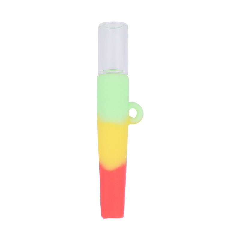 Premium Silicone Mini Hand Pipe for Herbs & Tobacco - Durable, Portable & Easy to Clean | Perfect for Travel, Camping & Outdoor Activities