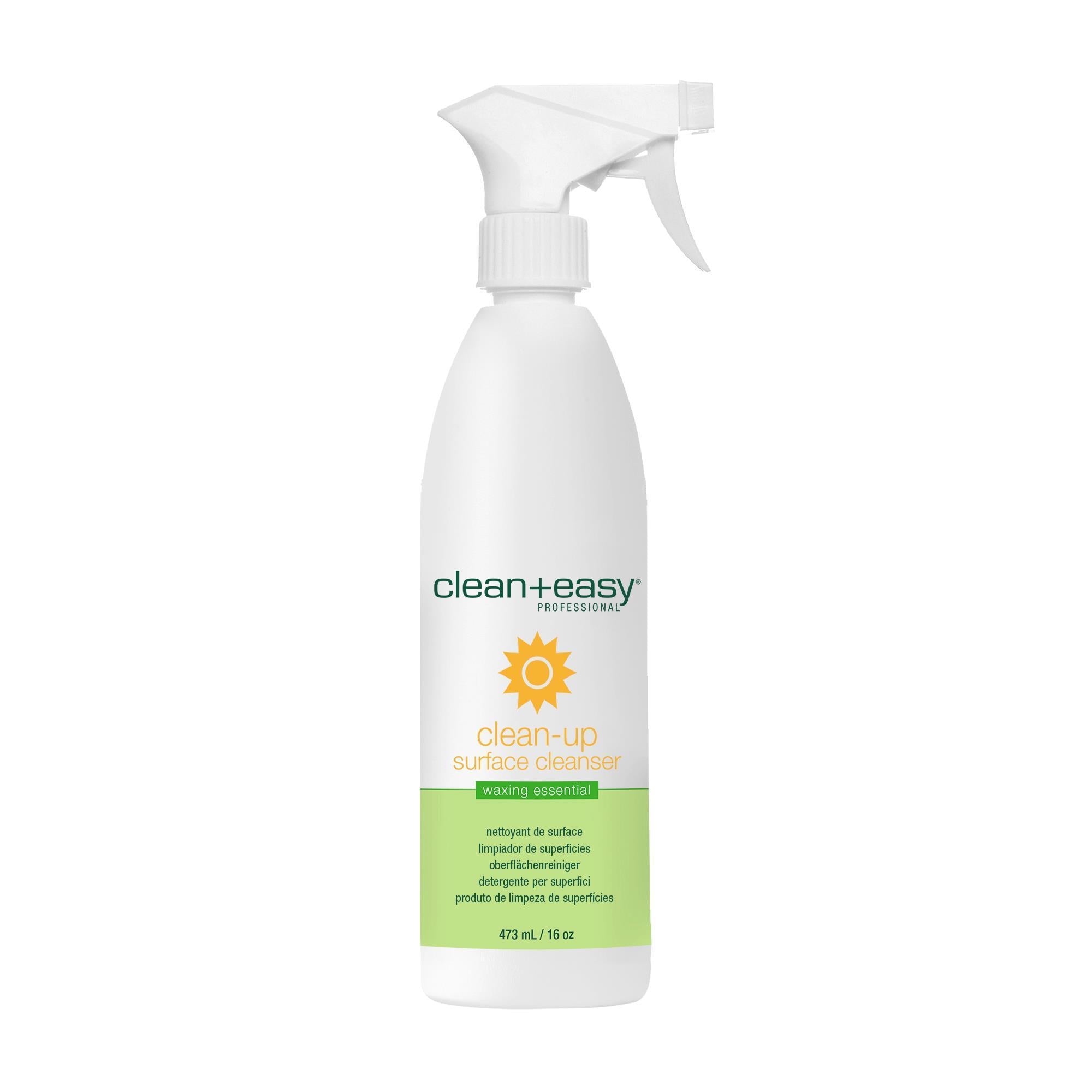Clean + Easy Clean Up Surface Spray Cleanser, 16 oz - Multi-Purpose Household Cleaner for Kitchen, Bathroom & Countertops | Fast-Drying & Streak-Free Formula