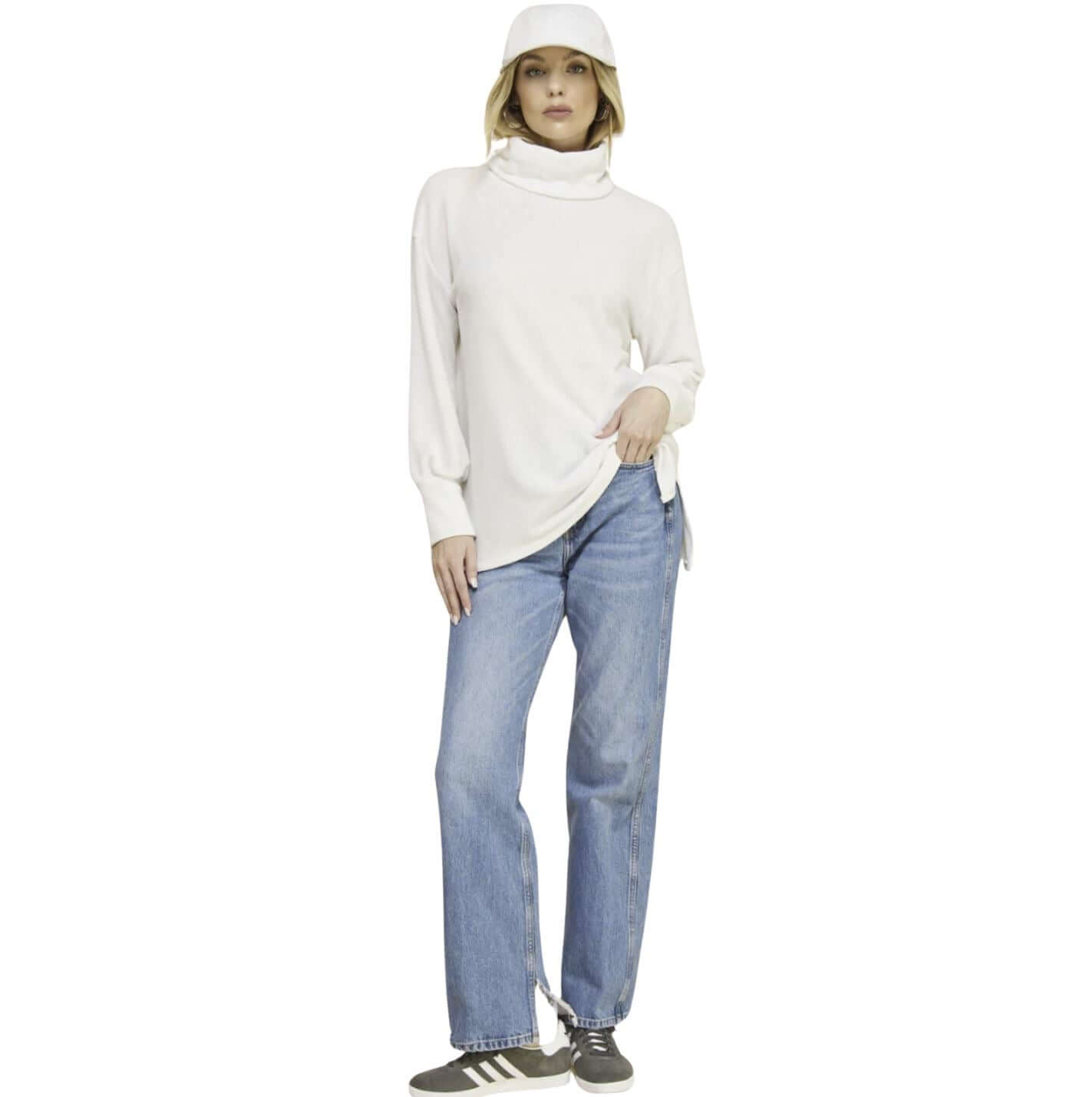 Glitz Chenille Sweater for Women - Soft & Cozy USA-Made Knitwear - Perfect for Fall/Winter Fashion & Casual Outings