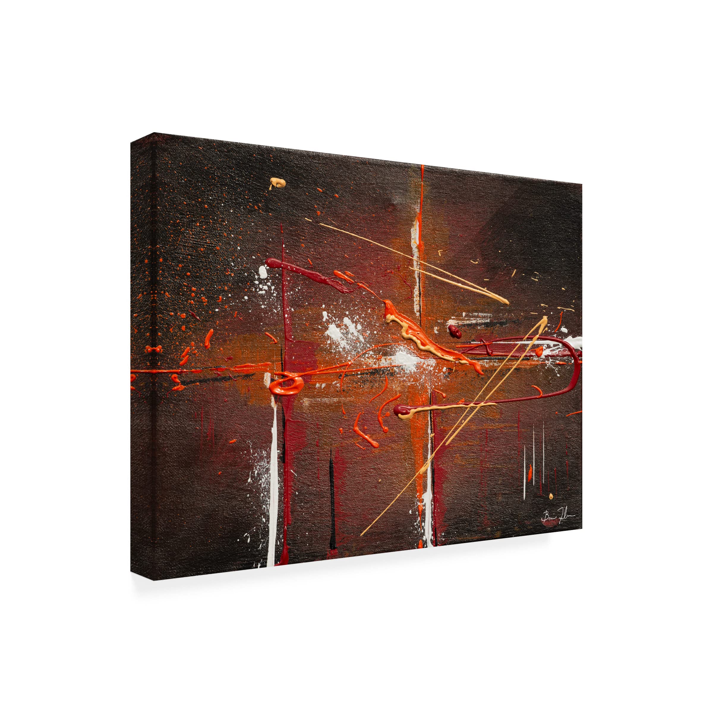 Brian Fisher 'Forged' Canvas Art Print - Premium Trademark Fine Art Wall Decor for Living Room, Bedroom & Office