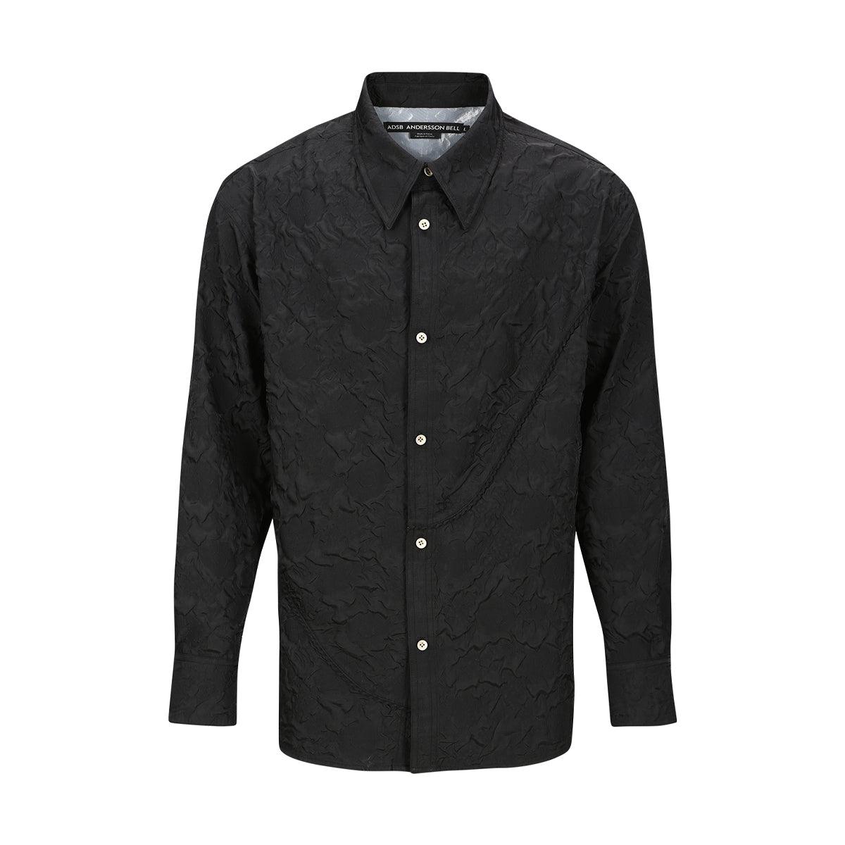 Bubble Flower Print Shirt for Women - Stylish Black Blouse for Casual Wear & Summer Outfits | Perfect for Parties, Dates & Everyday Fashion