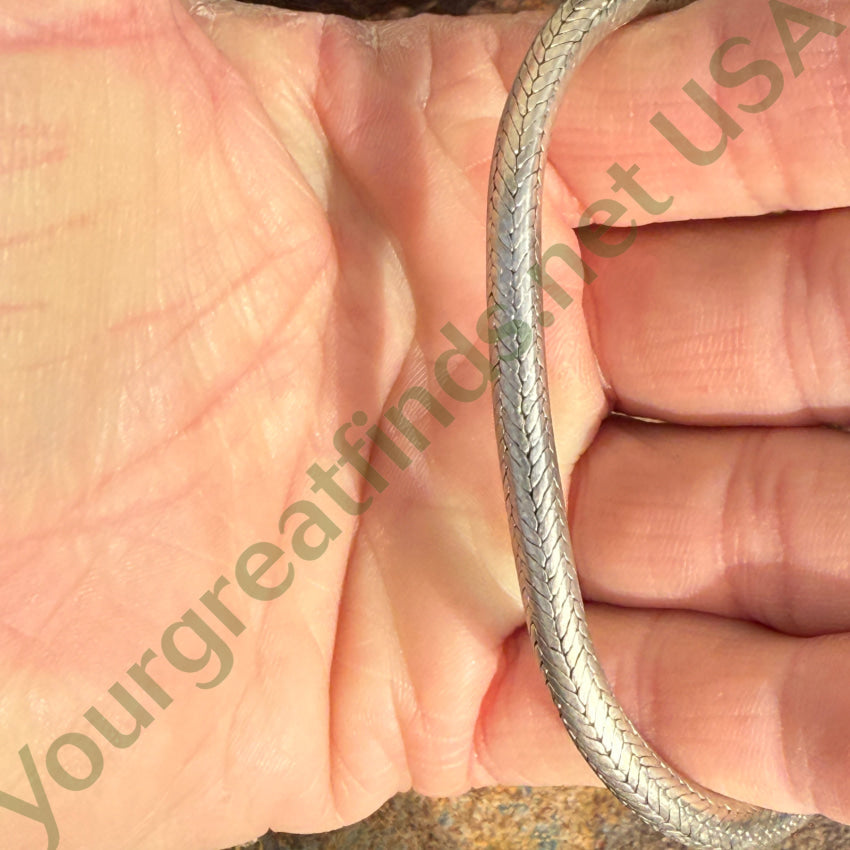 Premium Sterling Silver Bracelet - Heavy Gauge Snake Chain for Women | Elegant Jewelry Gift for Birthday, Anniversary & Special Occasions