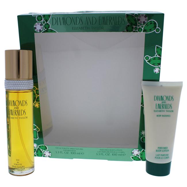 Exquisite Diamond and Emerald Jewelry Gift Set for Women - Perfect for Anniversaries, Birthdays & Special Occasions