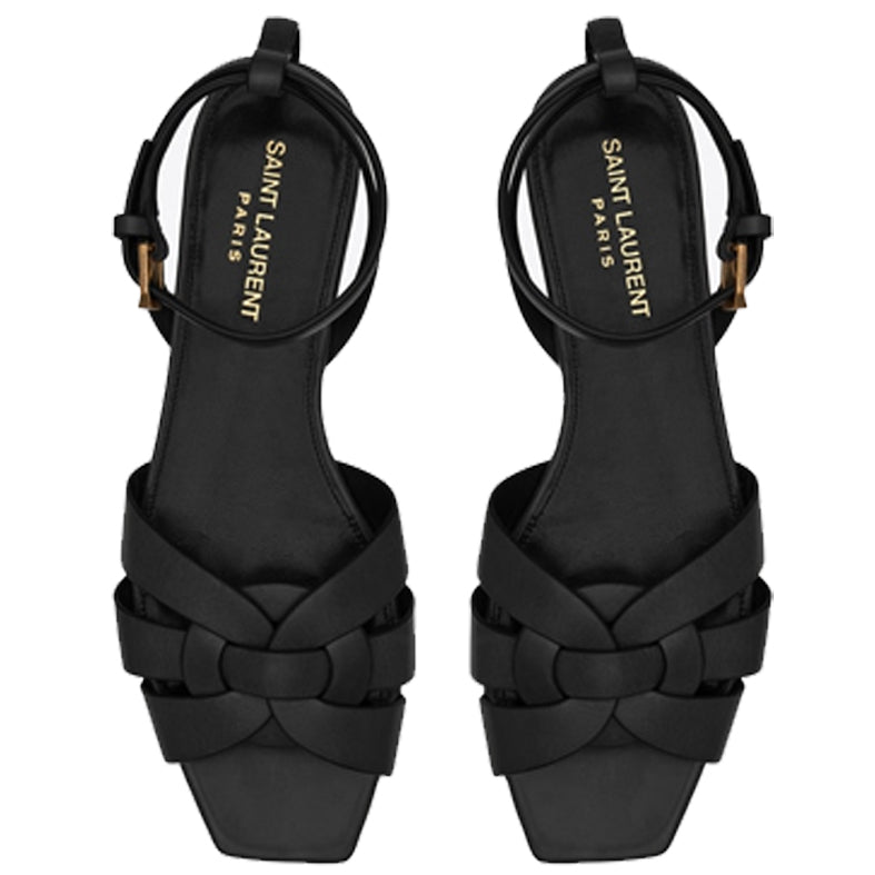 Nu Pieds Comfortable Ankle Strap Sandals for Women - Black | Casual Walking, Beach, Summer Outdoor Activities