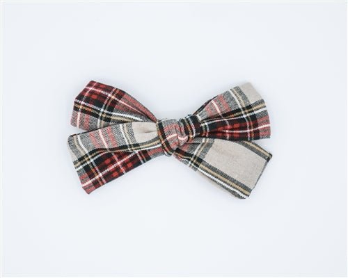 Elegant Classic Linen Hair Bow for Women - Royal Blue Hair Accessory for Weddings, Parties & Special Occasions