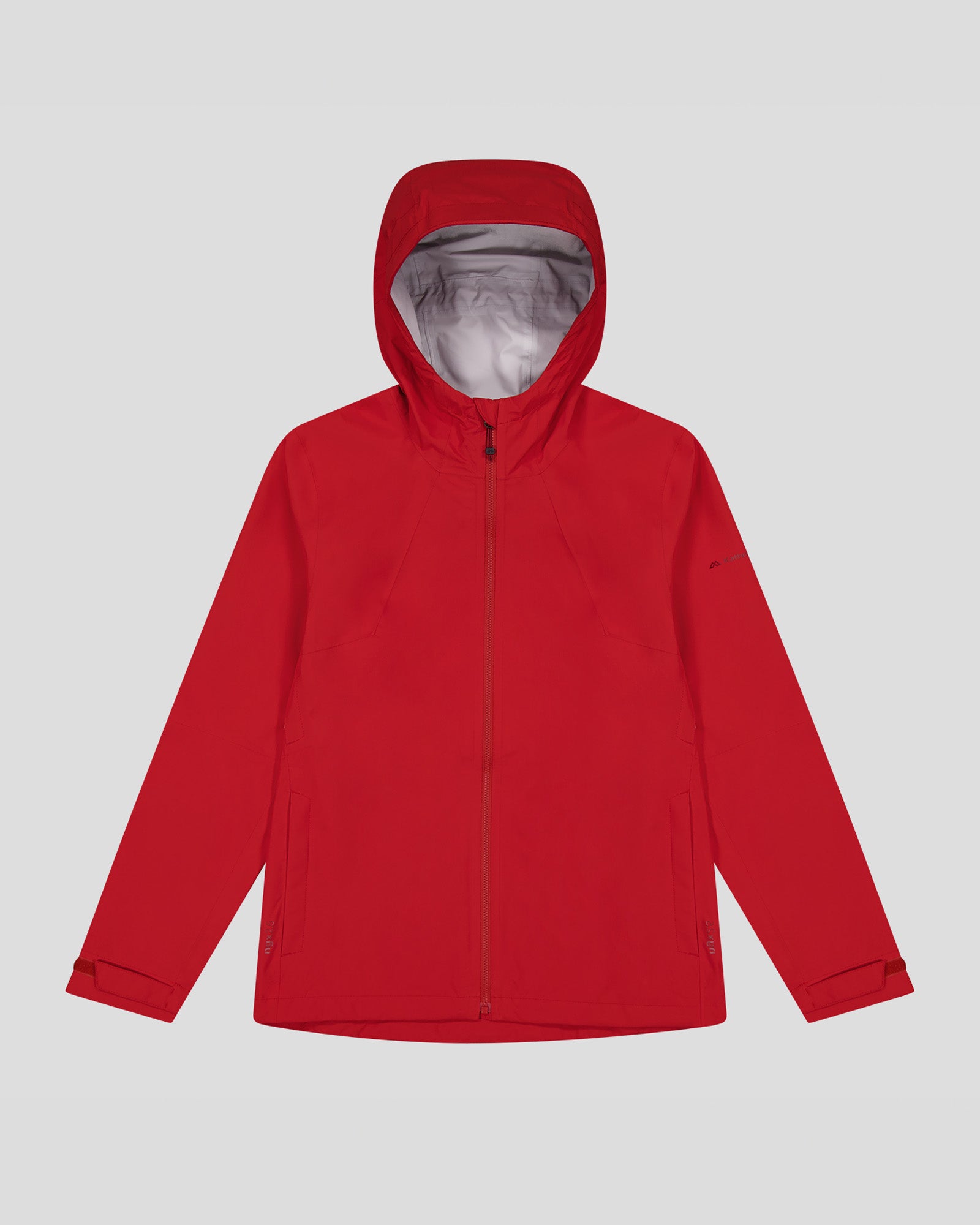 Women's Waterproof Trailhead Stretch 2.5 Layer Rain Jacket - Spicy Chilli Pepper Red - Lightweight Hiking & Outdoor Raincoat for Running, Camping & Travel