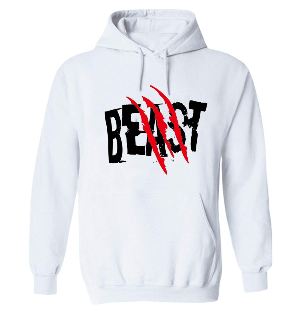 His and Her Matching Couple Hoodies - Beauty and The Beast Pullover Sweatshirts for Couples | Perfect for Date Nights, Anniversaries & Romantic Getaways