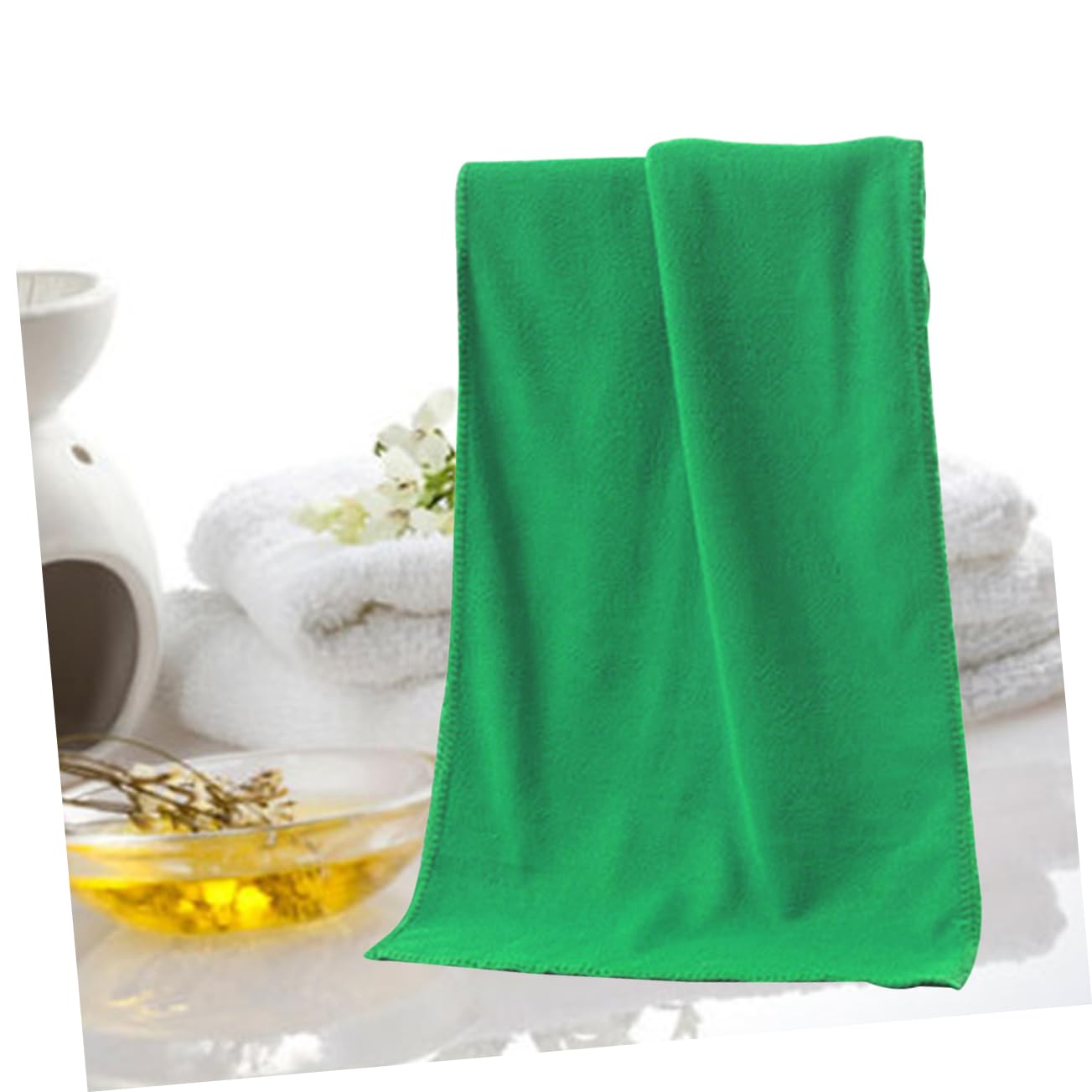 Milisten Lint-Free Microfiber Towels - Ultra Absorbent Dust-Grabbing Cleaning Cloths for Cars, Windows, and Household Cleaning