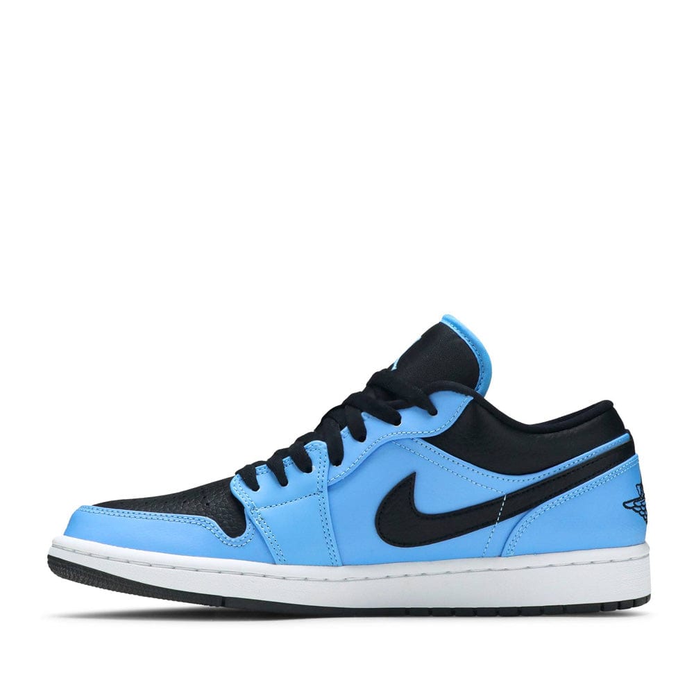 Nike Air Jordan 1 Low University Blue Black - Men's Basketball Shoes for Casual Wear & Street Style (New Release) - Perfect for Sneakerheads, Sports & Everyday Fashion