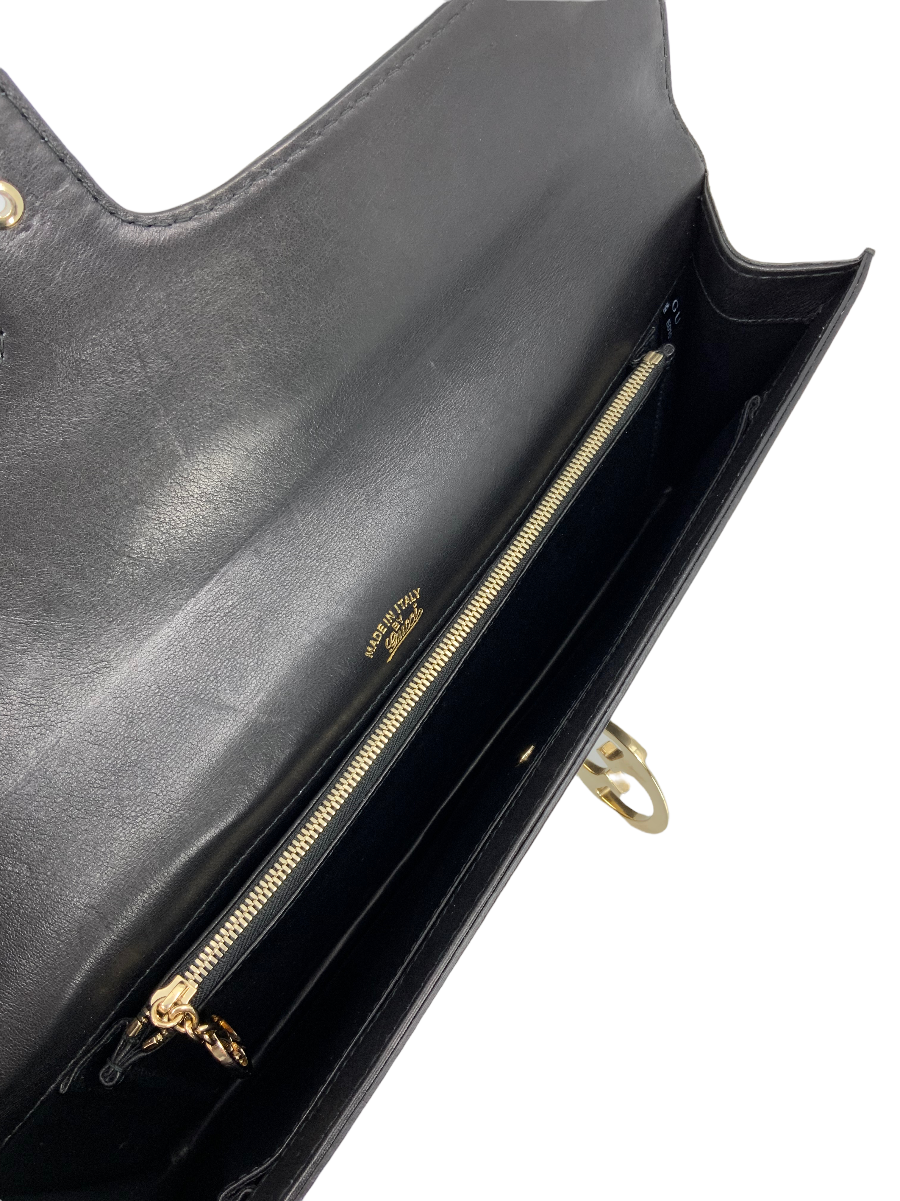 GUCCI GG Monogram Large Clutch Bag for Women - Luxury Designer Crossbody Purse for Evening Parties, Date Nights & Special Occasions