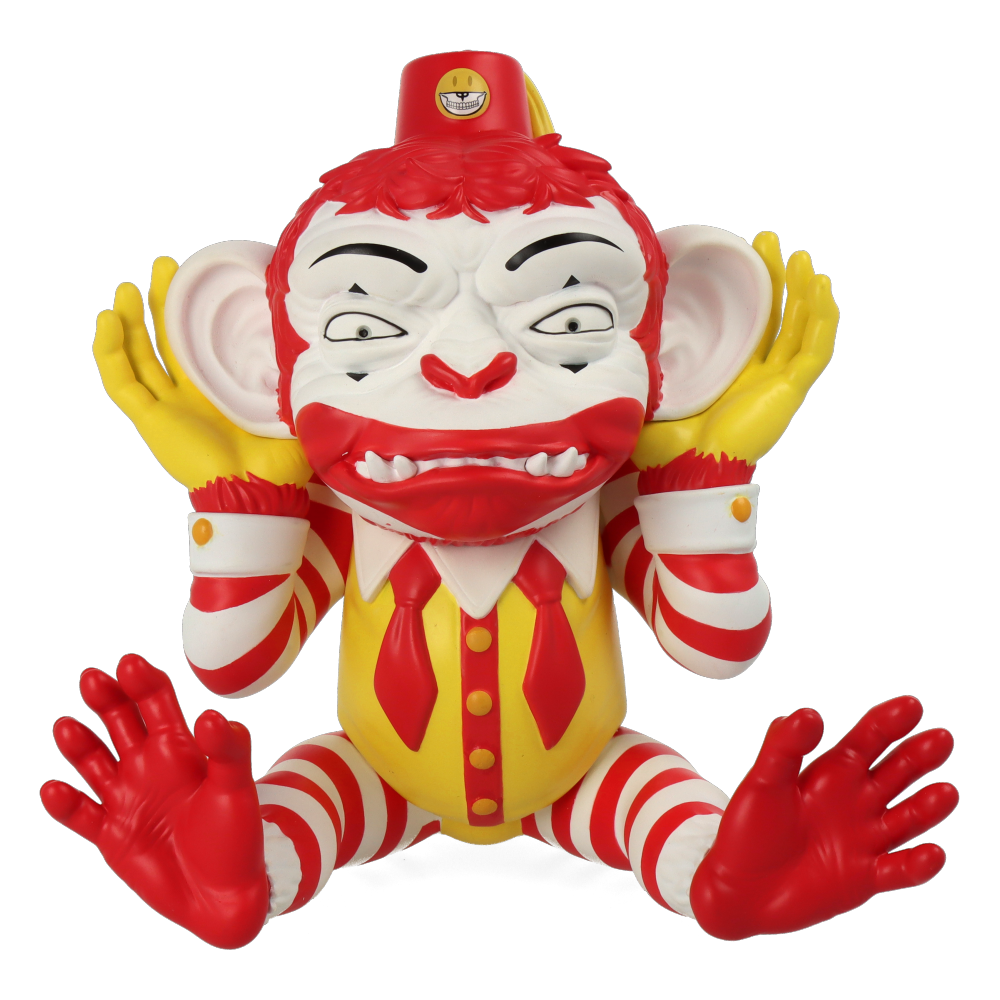 Ronald More Evil Monkeys 3-Piece Set - Spooky Halloween Decor, Party Favors & Unique Gift for Horror Fans