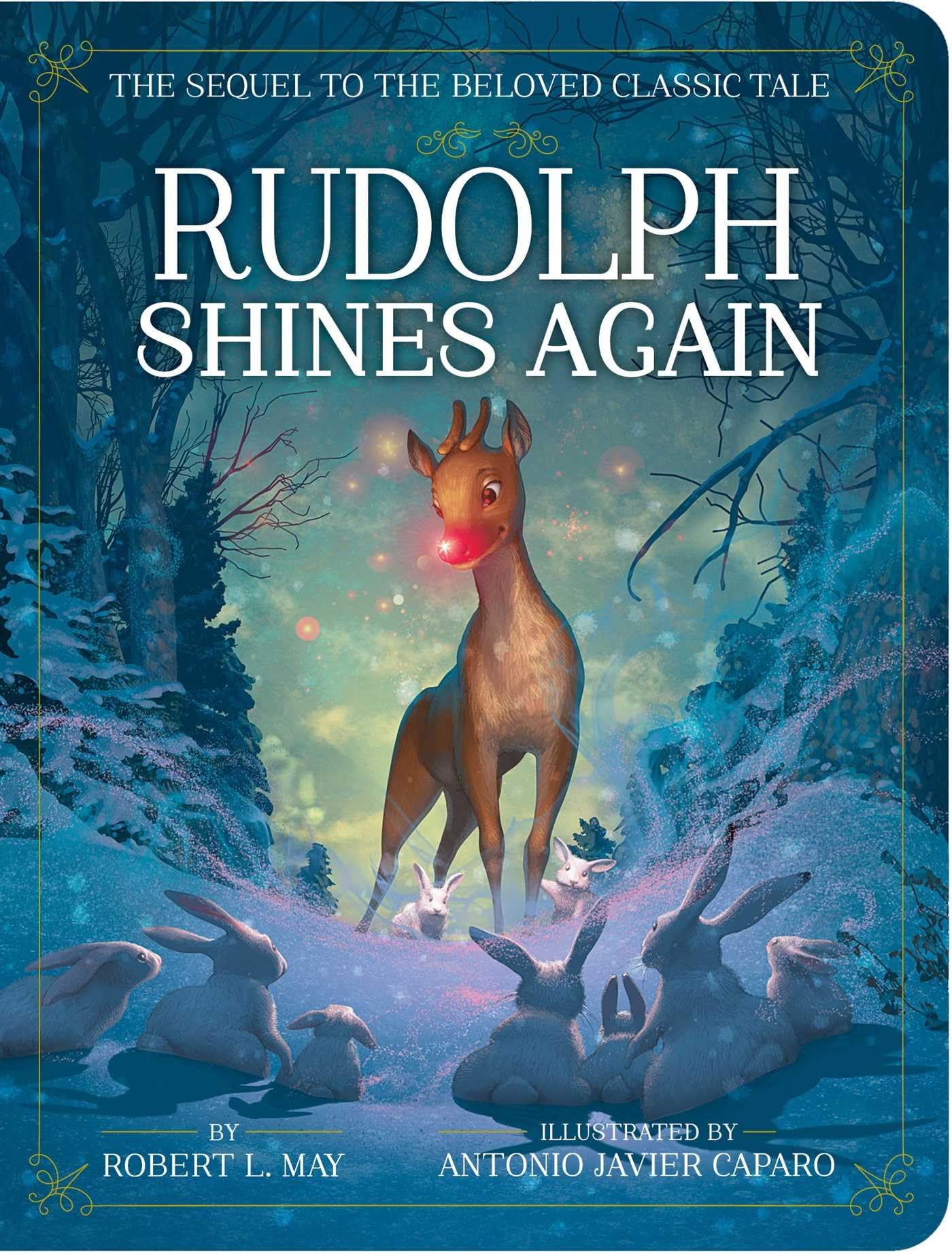 Rudolph Shines Again Classic Board Book - Christmas Story for Kids, Holiday Gift, Bedtime Reading, Preschool Learning (Perfect for Stocking Stuffers & Holiday Traditions)