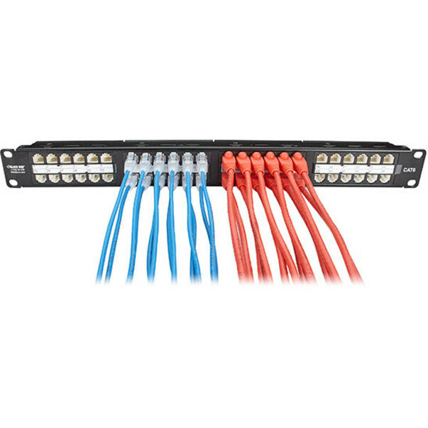 1Ft Black Cat6 Slim 28Awg Ethernet Patch Cable - 250Mhz UTP CM Rated Snagless Connector - Perfect for Home Office, Gaming & Network Setup