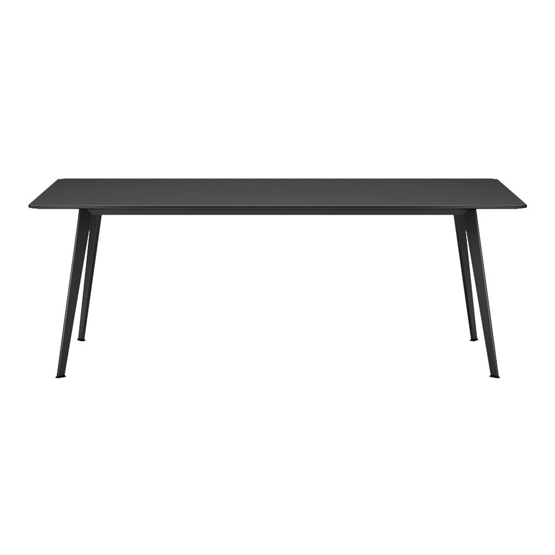 Modern Rectangular JW Dining Table - Solid Wood Kitchen Table for 6-8 People - Perfect for Family Dinners & Entertaining Guests