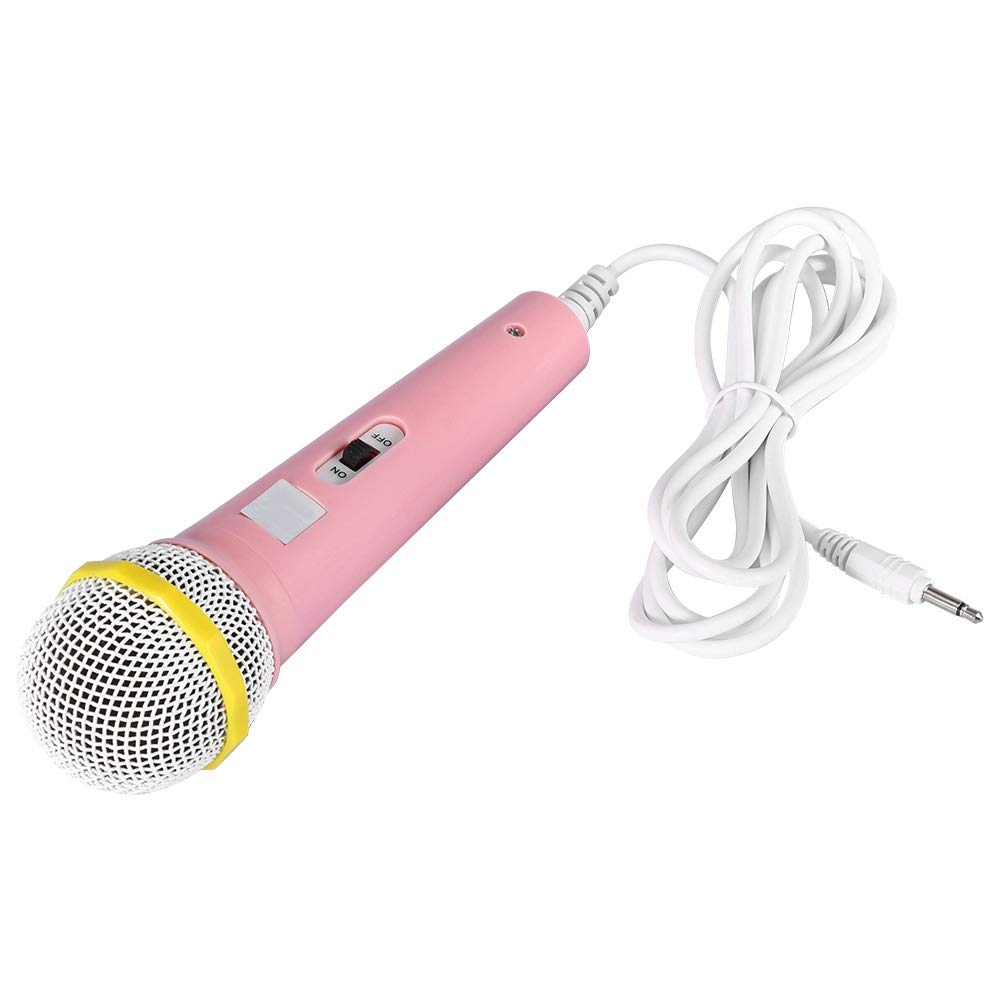 Estink Wired Microphone for Kids - Classic Dynamic Microphone with 3.5mm Jack | Perfect for Singing, Storytelling, Karaoke & Birthday Parties | Great Gift for Children's Music & Video Recording