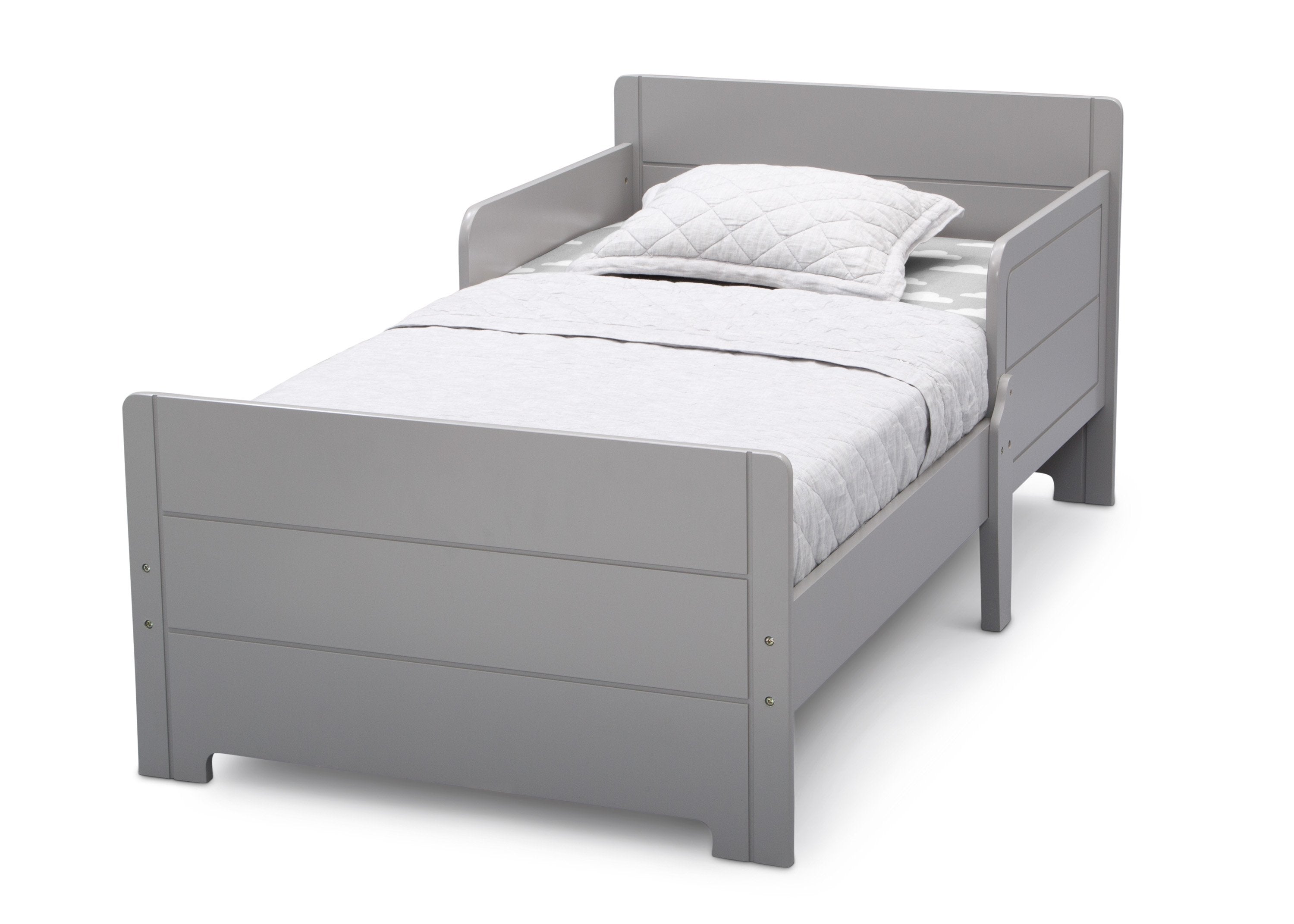 MySize Toddler Bed - Adjustable Wooden Toddler Bed for Kids 2-5 Years | Safe & Sturdy Transition Bed for Nursery, Daycare or Travel | Perfect for Growing Toddlers