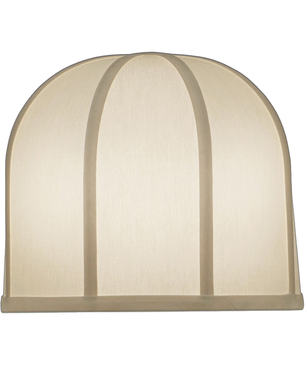 11x10x10 Off White Silk Shantung Hardback Lampshade - Elegant Vintage Style for Bedroom, Living Room & Office Lighting Decor