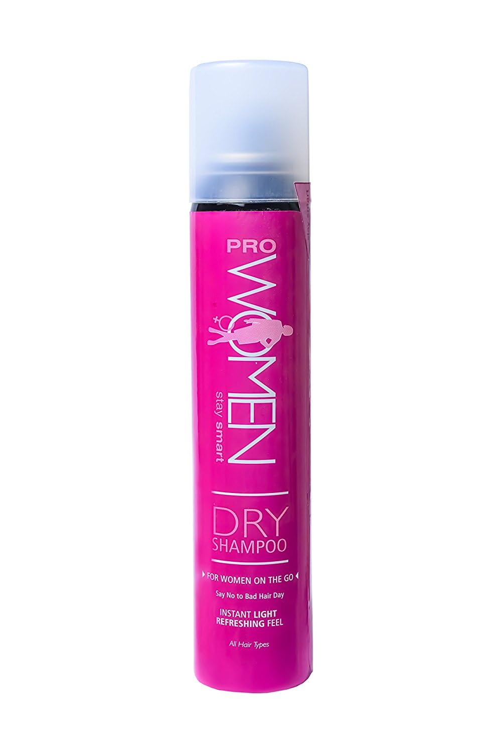 Prowomen Dry Shampoo Spray - Instant Hair Wash for Oily Hair | Oil Absorbing & Volumizing Spray for All Hair Types | No Residue Formula | Men & Women Travel Hair Care (195ml) - Perfect for Gym, Office & On-the-Go Refresh