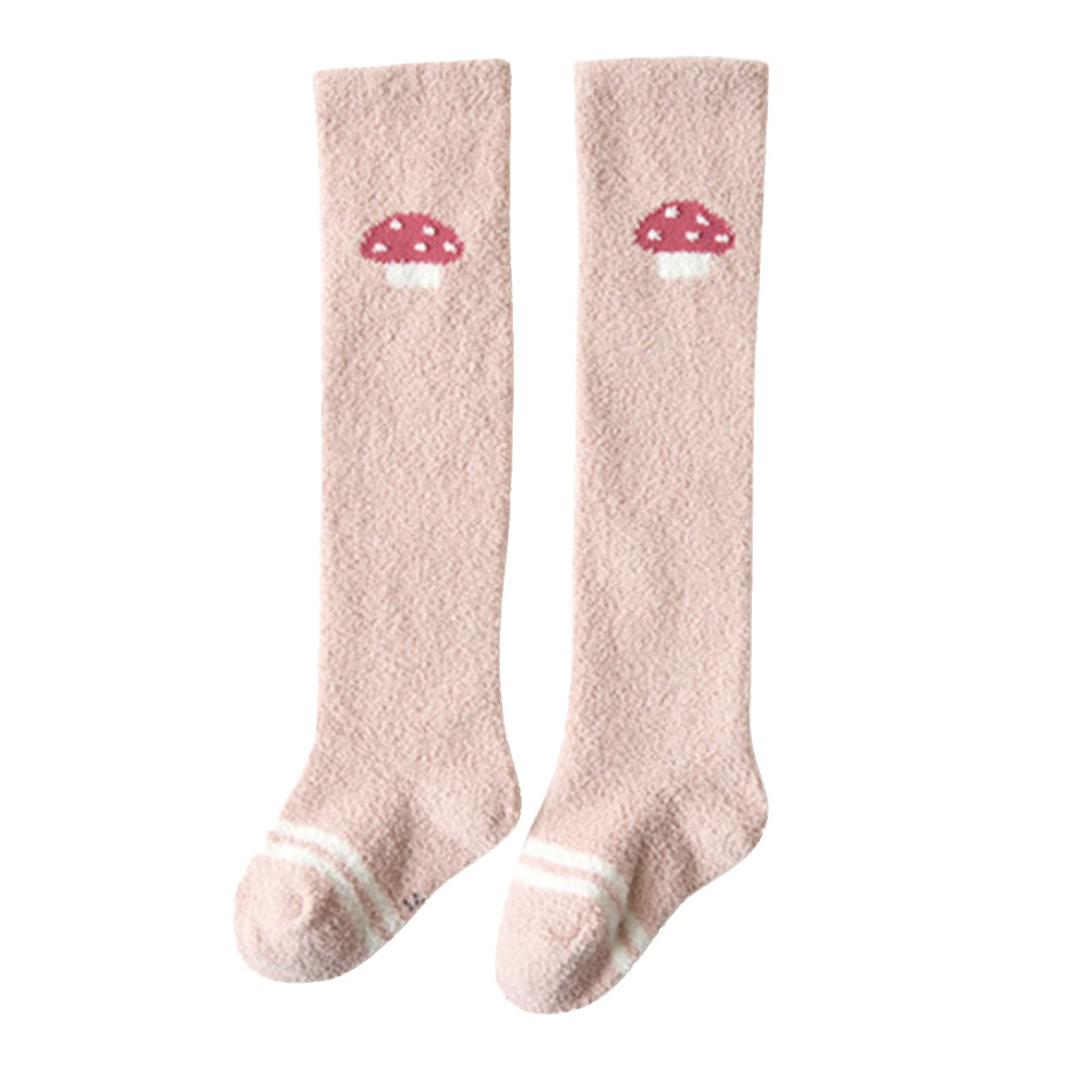 **Unisex Toddler Knee High Socks - Soft Cotton Cartoon Design for Baby Girls & Boys (1-3 Years) - Warm & Comfortable Stockings for Playtime, School & Winter Outfits**