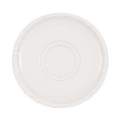 Villeroy & Boch Artesano 6.7-Inch White Porcelain Saucer - Set of 6 - Elegant Dinnerware for Tea, Coffee, Desserts & Fine Dining