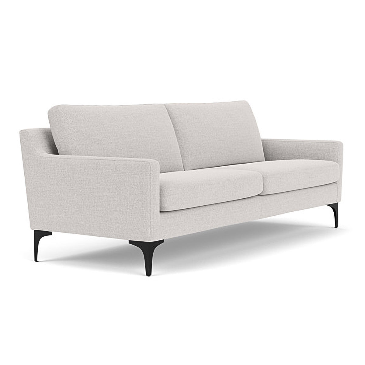 Astha Fabric 3-Seater Sofa - Modern Living Room Furniture for Small Spaces | Comfortable Couch for Apartments, Dorm Rooms & Cozy Homes