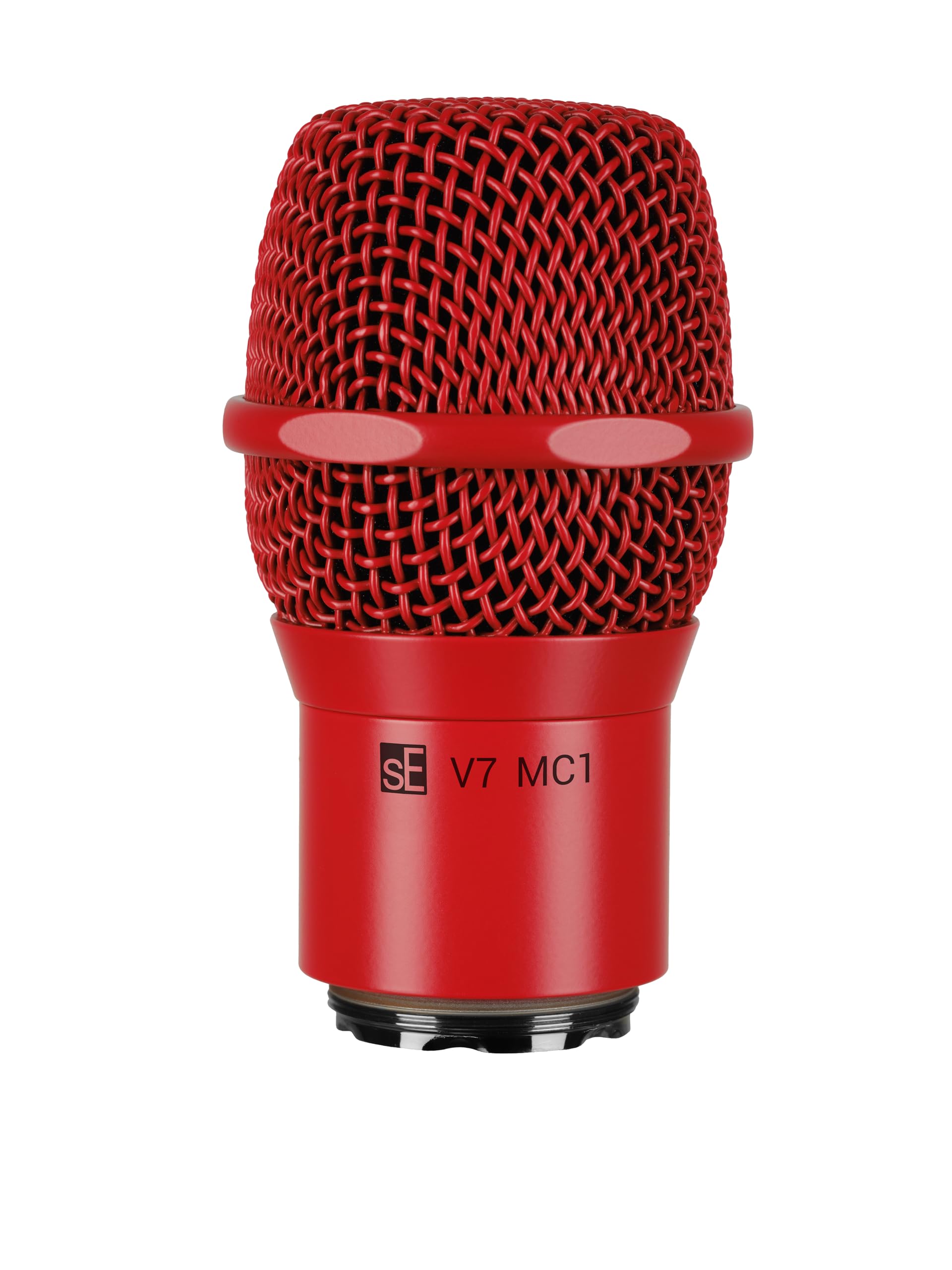 SE Electronics V7-MC1-RED V7 Microphone Capsule for Shure Wireless Systems - Professional Red Mic Replacement for Live Performances & Studio Recording