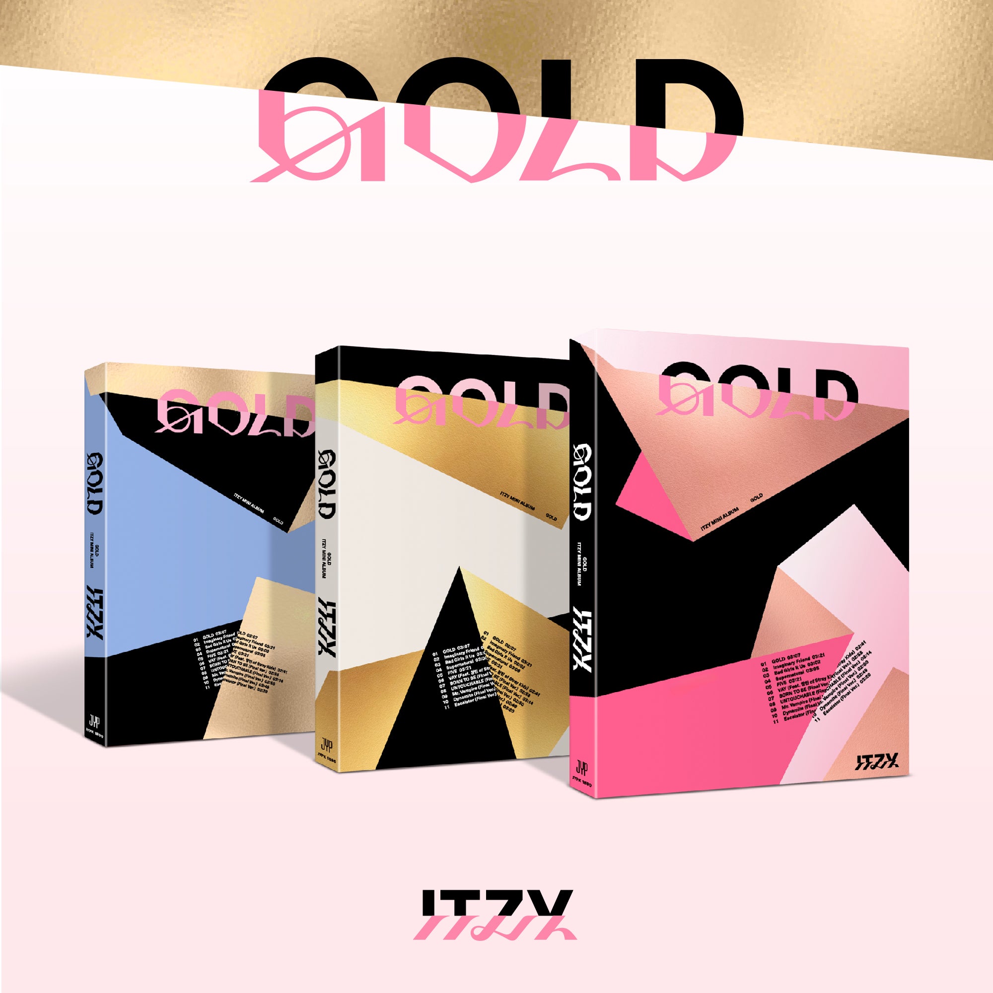 ITZY 'GOLD' Official Album - K-Pop Music CD with Photobook & Exclusive Merchandise - Perfect for K-Pop Fans, Collectors and Gift Giving
