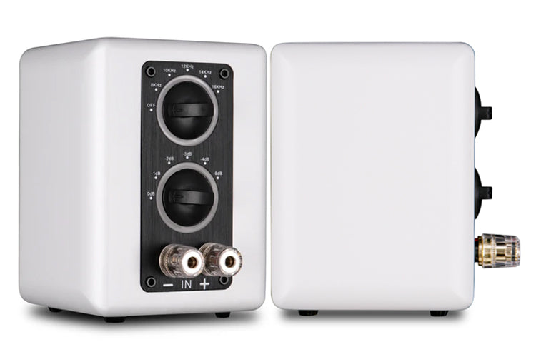 Aperion Planar Magnetic Ribbon Super Tweeter Speakers Pair - High-Fidelity Audio for Home Theater & Studio (Matte White) - Perfect for Audiophiles & Music Lovers