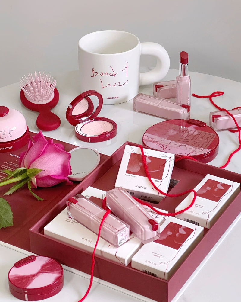 Joocyee Valentine's Day Limited Edition Makeup Gift Set - BONDOF LOVE | Perfect Romantic Present for Her, Anniversary & Couples Gifts